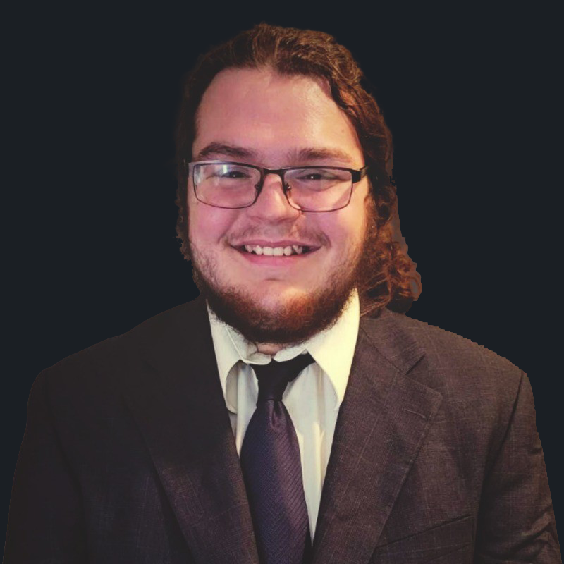 A headshot of Jacob Garwood